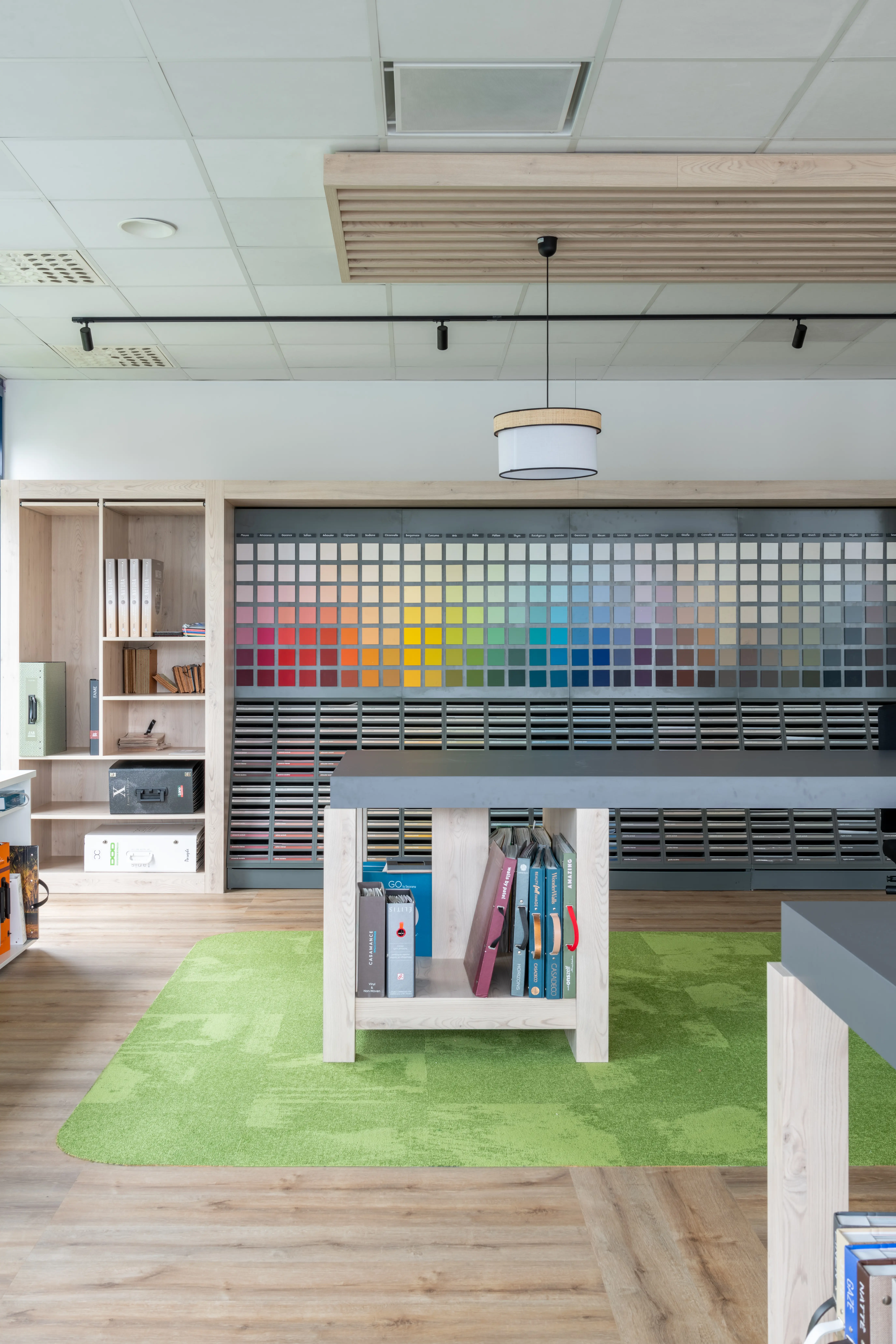 DOD — détail matières et mobilier